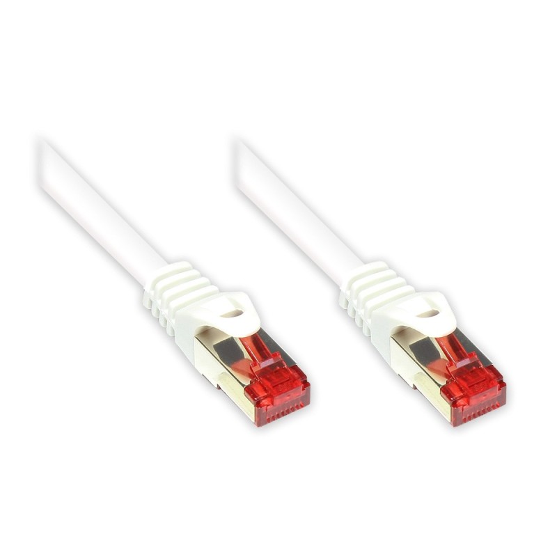 Good Connections 0,5m RNS Patchkabel CAT6 S/FTP PiMF Bianco